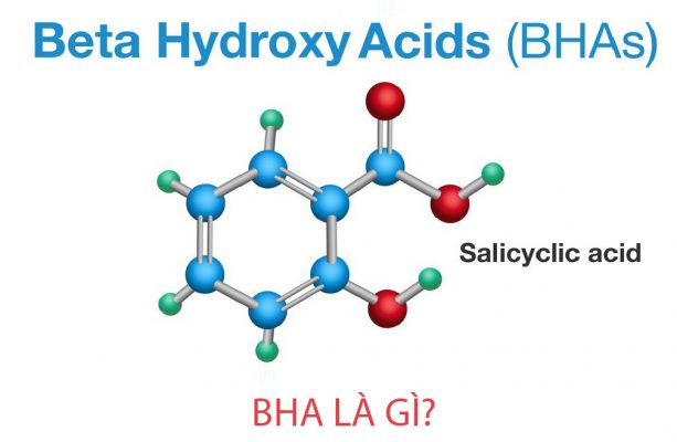 mỹ phẩm chứa thành phần BHA