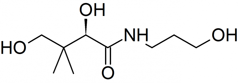 cấu tạo của panthenol